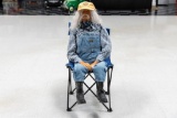 Old Man Mannequin in Ford folding Chair