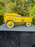 Burns Novelty Toy Co. NYC Taxi Pedal Car