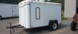 6x10 Covered Utility Trailer