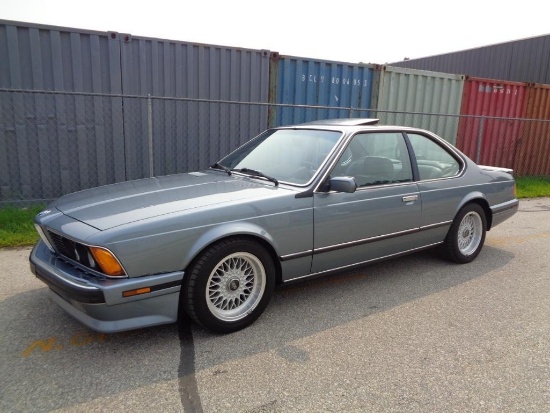 1989 BMW 6 series Passenger Car, VIN # WBAEC7415K0608623