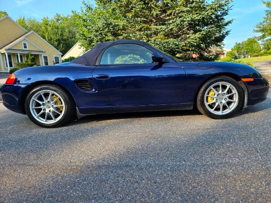 2001 Porsche Boxster Passenger Car, VIN # WP0CA29851U625194