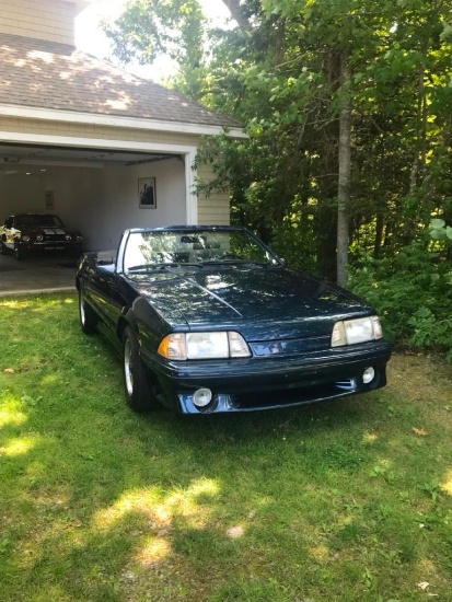 1987 Mustang Convertible ASC Mclaren