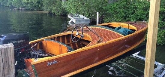 1954 Penn Yan Commander Wooden Boat