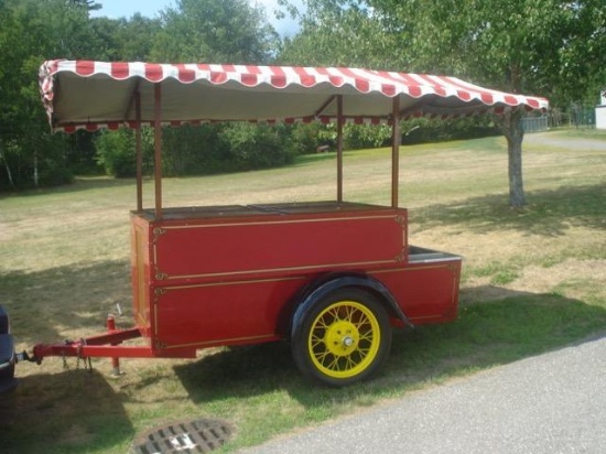 1929 Style Cretors Inspired Beverage/Food Service Trailer.