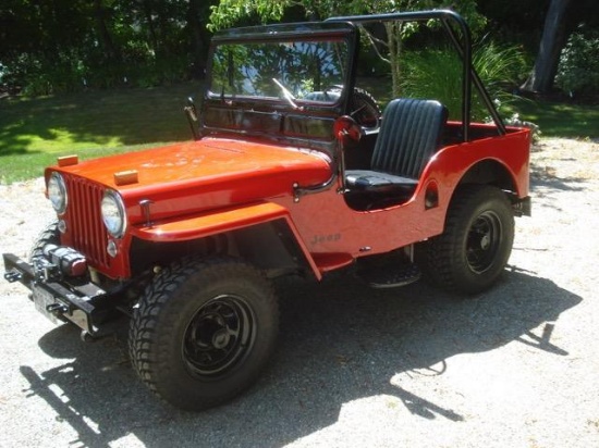 1951 Willys Overland CJ3A Jeep
