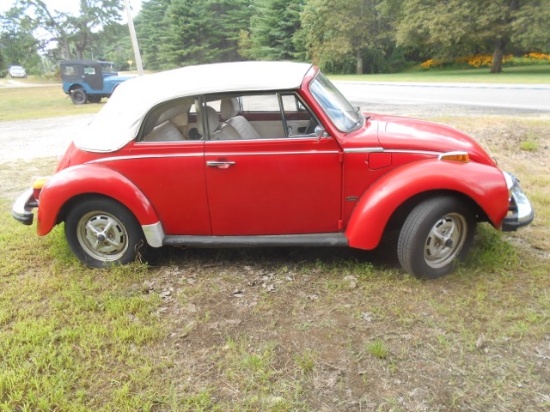 1978 Volkswagen Super Beetle Convertible