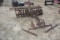 Antique Horse Drawn Harrows w/ Single Trees