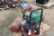 Pallet of Pressure Washers and Air Tank
