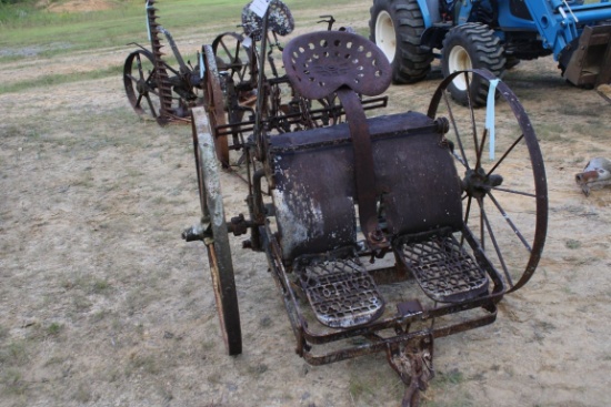 Antique Horse Drawn Stalk Cutter