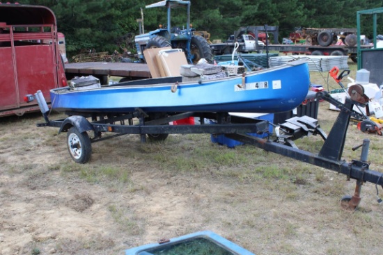 Boat on a Trailer