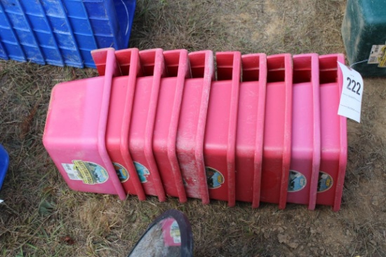 Red Fence Feeders
