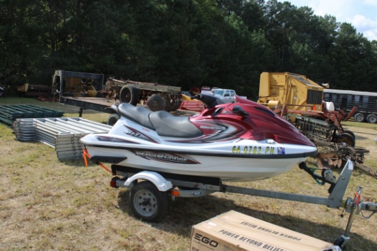 Jet Ski and Trailer