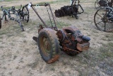 Antique David Bradley Yard Tractor