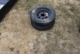 Two 4.8 Wheels and Tires