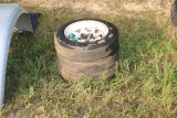 Pair of 4.8x12 Wheels and Tires