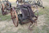 Antique Horse Drawn Stalk Cutter