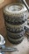 Set of 4 ATV Wheels and Tires