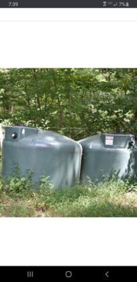 550 Gallon Water Tank