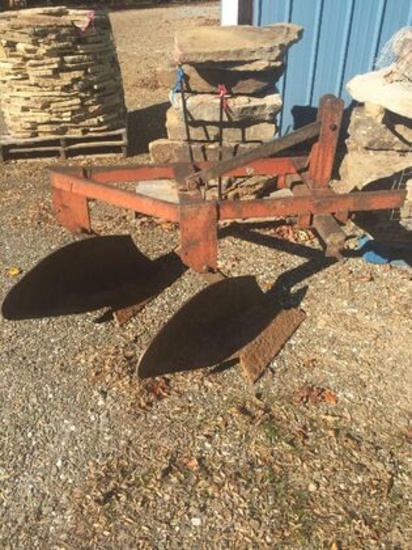 Two Bottom Turning Plow