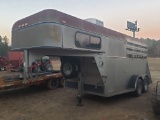 Quality Built Trailer Inc. Horse Trailer. Has Title