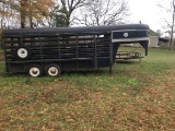 16' Gooseneck Stock Trailer BOSO