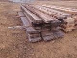 Stack of Pine Lumber.