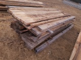 Stack of Pine Lumber.