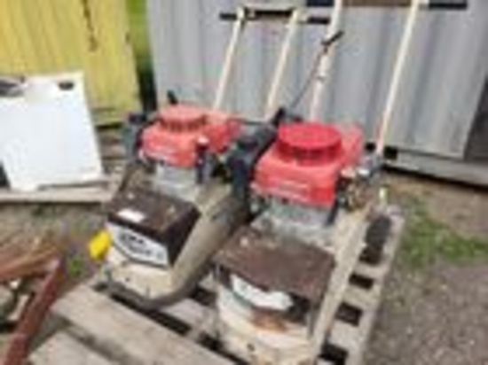 Gas Powered Concrete Grinders Just Serviced
