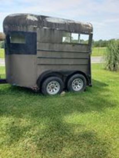 Two Horse Trailer. BILL OF SALE ONLY