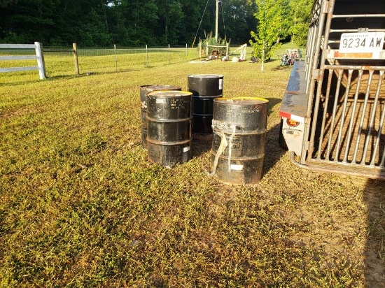 Four Barrels of Cleaning Solvent