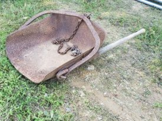 Horse Drawn Dirt Scoop.