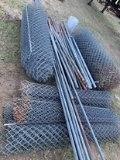 Five Rolls of Chainlink, Top Rail, and Gates
