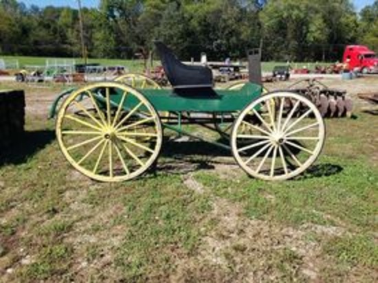 HORSE DRAWN BUGGY.