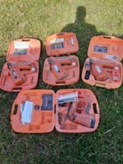 Four Passload Nail Guns