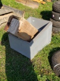 Two Wood and Wire Cage and Box
