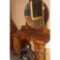 Round Mirror Vanity