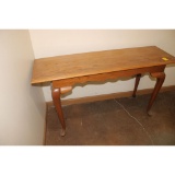 Oak Entry Way Table