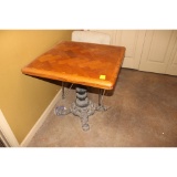 Metal Base Table
