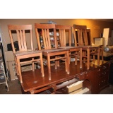 Five Oak Chairs