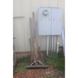 Shovels, Post Hole Diggers, Broom