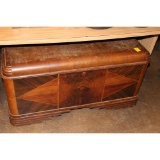 Antique Waterfall Blanket Chest