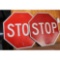 Two Stop Signs