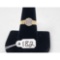 3.2g 14k Yellow Gold/Diamond Size 8