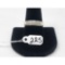 4.9g 14k White Gold/Diamonds Mens Size 9 1/2