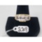 10.8g 14k Yellow Gold/Diamonds Mens Size 13