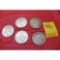 5 - 1922 Peace silver dollars