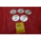 5 - one ounce silver dollars - 2000's