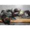 Porter Cable Circular Saw, Drill, and Sawzall.