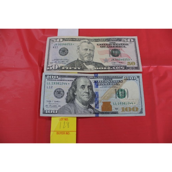$150 Face Value Star Notes