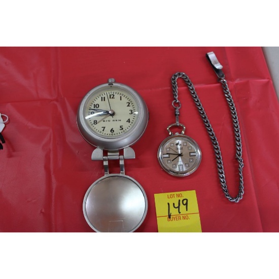 Big Ben and Pocket Watch